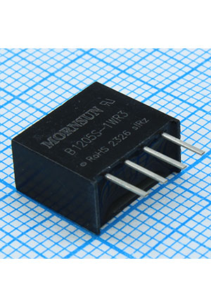 B1205S-1WR3, DC/DC преобразователи на печатную плату