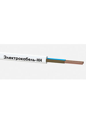 ЭЛЕКТРОКАБЕЛЬ НН 000007191, Провод ПВС 2х2.5 380В Б (уп.100м) ЭЛЕКТРОКАБЕЛЬ НН 000007191 кабель силовой