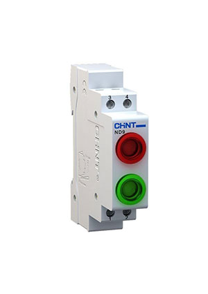 594138, ��������� ND9-2/gr AC/DC 230� (LED) (R) �����./���. CHINT 594138