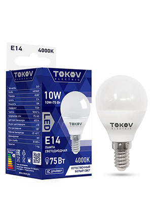 TKE-G45-E14-10-4K, ����� ������������ 10�� G45 4000� �14 176-264� TOKOV ELECTRIC TKE-G45-E14-10-4K