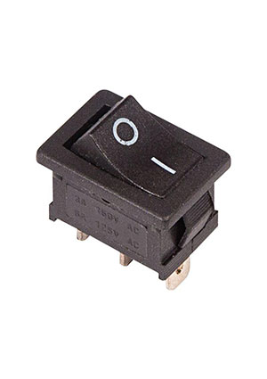 Rexant 36-2130, Выключатель клавишный 250В 6А (3с) ON-ON черн. Mini (RWB-202; SC-768) Rexant 36-2130 кнопки управления