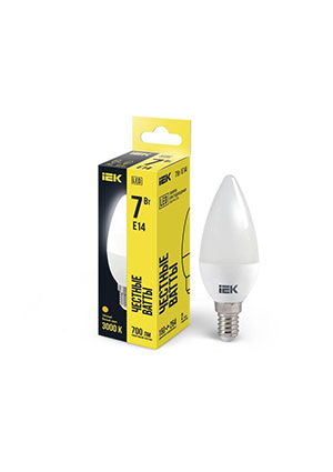 LLE-C35-7-230-30-E14, ����� ������������ C35 7�� ����� 3000� E14 230� IEK LLE-C35-7-230-30-E14