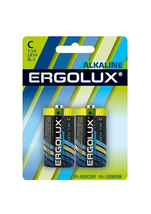 11743, ������� ������� ����������� AAA/LR03 1.5� Alkaline BL-2 (�����.2��) Ergolux 11743