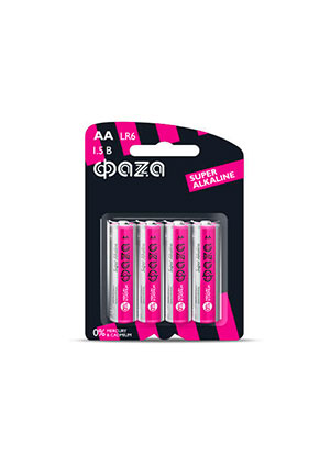 5000285, ������� ������� ����������� AA/LR6 1.5� Super Alkaline BL-4 (��.4��) ��Z� 5000285