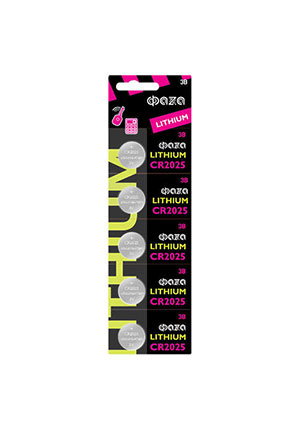 5003187, ������� ������� �������� CR2025 3� BL-5 (��.5��) ��Z� 5003187