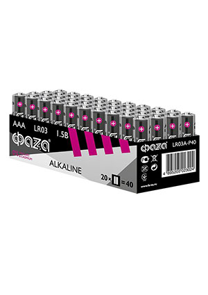 5023024, ������� ������� ����������� AAA/LR03 1.5� Alkaline Pack-40 (��.40��) ��Z� 5023024