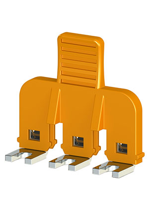 Klemsan IZUK 10/3, 476403 Перемычка для WGO 2N (3полюса) аксессуары для клемм и колодок