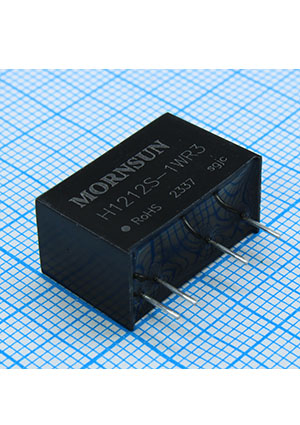 H1212S-1WR3, DC/DC преобразователи на печатную плату