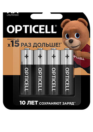 5051001, ������� ������� ����������� AA/LR6 (�����.4��) Basic Opticell 5051001/6051001