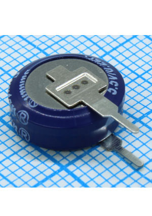 SUNTAN TS12-01-5R5-V224DZRR, 5.5V 0.22F верт. мини суперконденсаторы, ионисторы