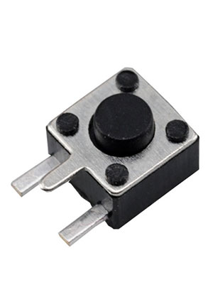 Gangyuan KAN4562-0501B010, кнопка тактовая угловая 4,5х4,5 h=5мм DIP2+1 кнопки тактовые