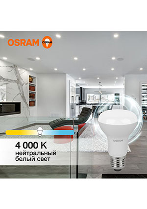 4058075581913, ����� ������������ LED Value LV R63 60 8SW/840 8�� ��������� ������� E27 230� 10�1 RU