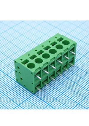 DEGSON DG271R-5.0-06P-14-00AH, Колодки клеммные на плату клеммники нажимные