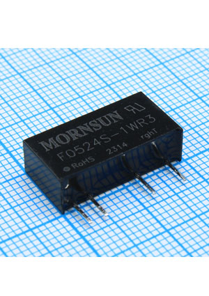 F0524S-1WR3, DC/DC преобразователи на печатную плату, корпус SIP76