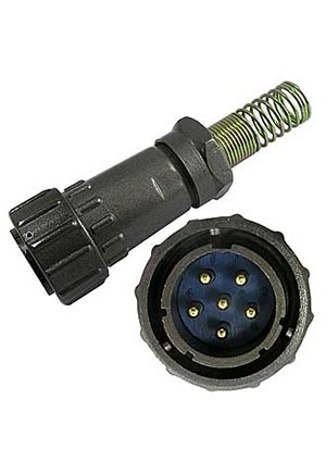 FQ24-6PIN TJ-12, ��������� �����, 6 ���������, �������� ��������� ��� ������ 12��