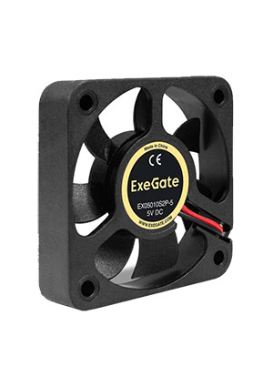 ���������� 5� DC ExeGate EX05010S2P-5 (50x50x10 ��, Sleeve bearing (��, ���������� 5� DC ExeGate, 50