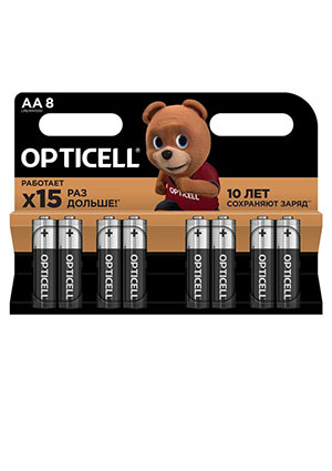 5051008, ������� ������� ����������� AA/LR6 (�����. 8��) Basic Opticell 5051008