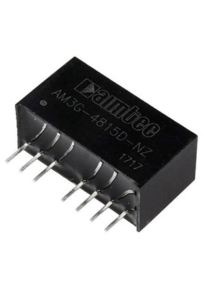 AM3G-4815D-NZ, DC/DC, 3��, ���� 36:75�, ����� +15�/+0.1�, �������� 1500� DC, ��� 82%, ������������ �
