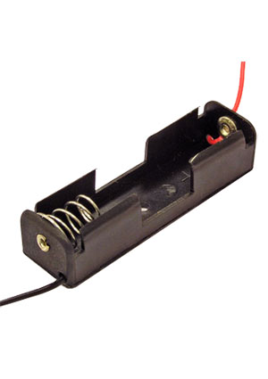 KLS KLS5-801-B, держатель для батареи АА, провод 15см батарейные отсеки и колодки