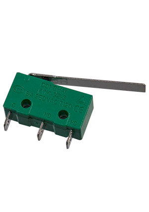 G15-06SM03-30-15, = L-KLS7-KW4-3Z-B122013L4 микропереключатель с лапкой 24,5 мм 3А 250В SPDT