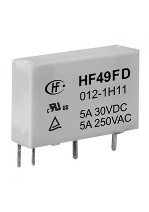 HF49FD/012-1H11, ���� ������� ������� 12� 5A ���� ������� �� ���������
