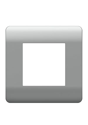 CHINT 431433, (NEW3-E) Рамка 1-ая, серебряный рамки