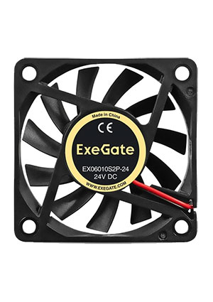 ���������� 24� DC ExeGate EX06010S2P-24 (60x60x10 ��, Sleeve bearing (, ���������� 24�, 60x60x10 ��,