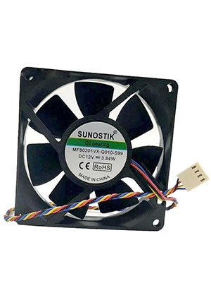 ���������� Sunon MF80201VX-Q010-S99 DC 12V 3.84W 0.12A 80x20 4pin