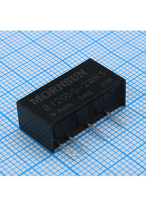 B1205S-2WR3, DC/DC преобразователи на печатную плату