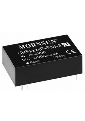 URF2412P-6WR3, DC/DC преобразователи на печатную плату