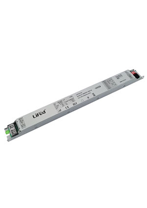 Lifud LF-BBD060-1400-42, LED драйвер, 60Вт, вх 198-264VAC, вых 1050-1400мА 12-42VDC, DALI DT8, изолир, мет светодиодные драйверы (источники питания)