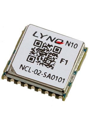 Mobiletek N10F, Высокопроизводительный навигационный модуль 10.2x9.7x2.5mm  -40 +85С,  GPS/BD/Glonass/Galileo/ радиомодули