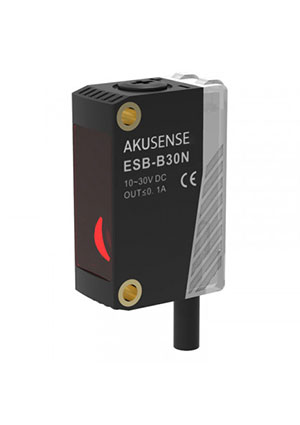 Akusense AKUSENSE Фотоэлектрический датчик с подавлением заднего фона ESB-B30P оптические датчики положения