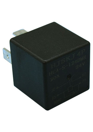JDQ-013, 24V, 40A headlight control, start-stop control