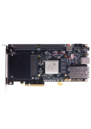 AMD AXKU041, Single Board Computer Kit XCKU040-2FFVA1156I, 4GB DDR4 Kintex UltraScale+ cредства разработки и отладки для микроконтр.