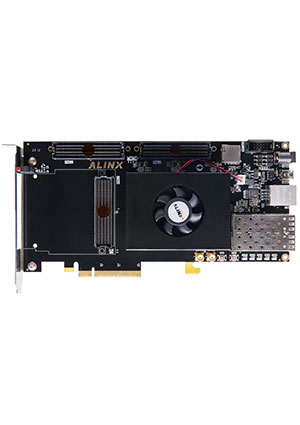AMD AXKU042, Development Kit XCKU040-2FFVA1156I, 4GB DDR4 Kintex UltraScale+ cредства разработки и отладки для микроконтр.