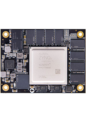AMD ACU7EVC, System-on-Module XCZU7EV-2FFVC1156I, 4+4GB DDR4 Zynq UltraScale+ RFSoC cредства разработки и отладки для микроконтр.