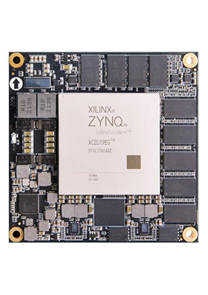 AMD ACU19EG, System-on-Module XCZU19EG-2FFVC1760I, 4+4GB ECC DDR4 Zynq UltraScale+ RFSoC cредства разработки и отладки для микроконтр.