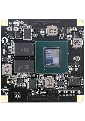 AMD AC7A200, System-on-Module XC7A200T-2FBG484I, 1GB DDR3 Artix 7 cредства разработки и отладки для микроконтр.