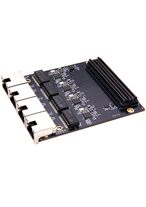 AMD FL2121, FMC Card 4x Gigabit Ethernet Port Card cредства разработки и отладки для микроконтр.