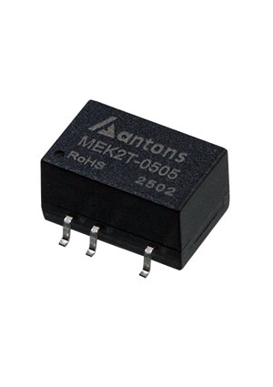 MEK2T-1212, = F1212XT-2WR3; DC-DC-преобразователь 2Вт, 3кВ, вход 12В, выход 12В, SMD