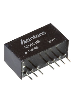 MVK3S-2405, DC/DC Regulated WRF2405S-3WR2 = WRF2405S-3WR2
