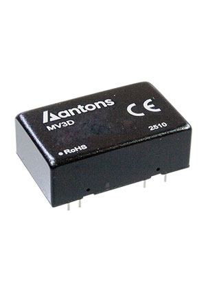 MV3D-0505D, DC/DC Regulated WRA0505ZP-3WR2 = WRA0505ZP-3WR2