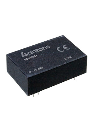 MVK3P-1205, DC/DC Regulated WRF1205P-3WR2 = WRF1205P-3WR2