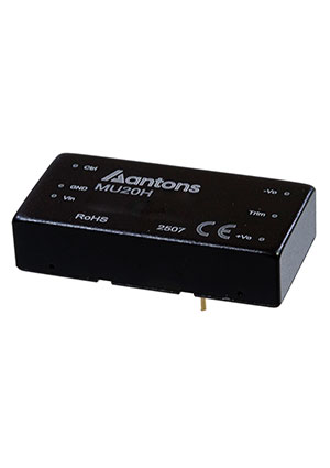 MU20H-2412, DC/DC Regulated URB2412LD-20WR3 = URB2412LD-20WR3