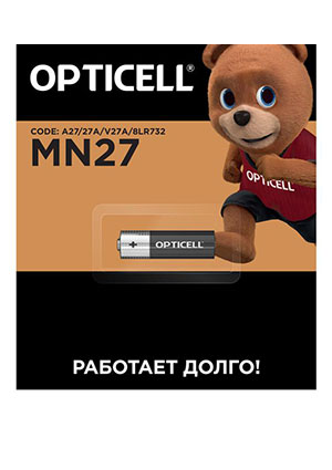 5070002, ������� ������� ����������� A27/MN27/8LR732 12� (�����.1��) Specialty Opticell 5070002/6070