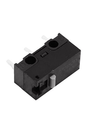 OMRON D2F-01-F, микропереключатель, плунжер, SPDT 100мА, 30В DC микропереключатели