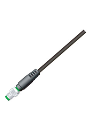 VELLEDQ M8-M03T-5. 0PVC/ BK Соединитель аксессуары для датчиков