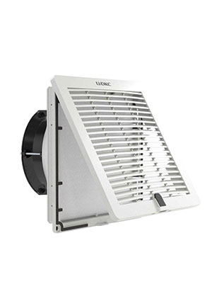 DKC Вентилятор c решеткой и фильтром 100/105куб.м/ч 230В IP54 DKC R5RV1323 AC вентиляторы