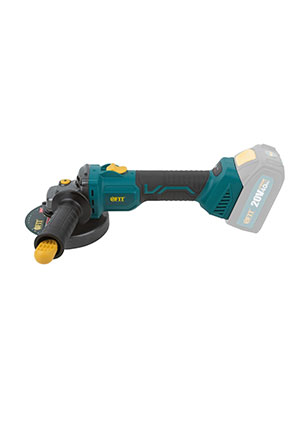 FIT 79912, Шлифмашина угловая акк. 20 В; 3000-8500 об/мин; КлК 125 мм; 1,6 кг; регулир.оборотов; бесщ.,б электроинструмент